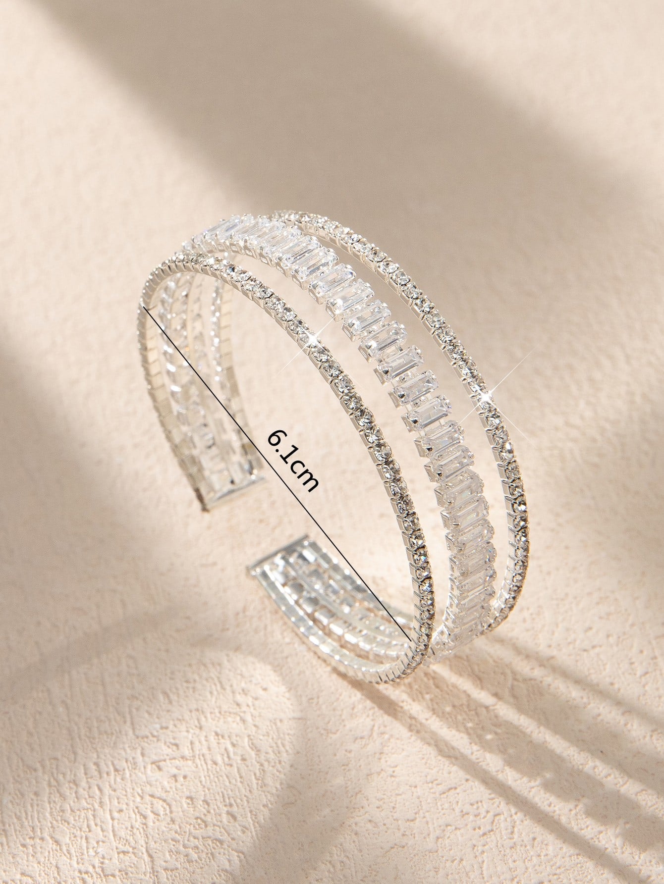 Elegant Rhinestone Bangle