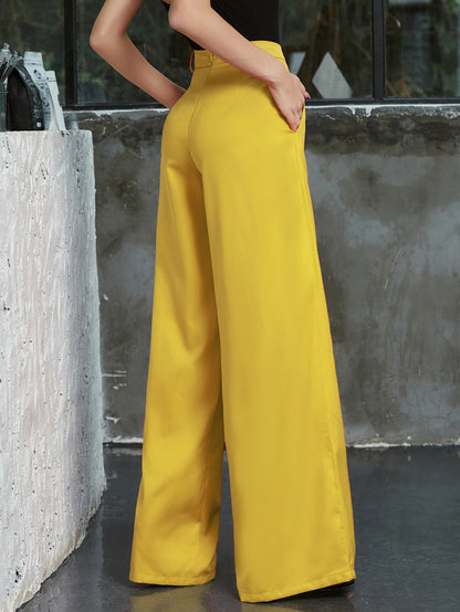 Wide Leg Pants Pocket Side: Fashionable and Functional Comfort for Every Occasion