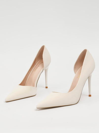 Women’s Pointed Toe Stiletto Heeled Court Pumps