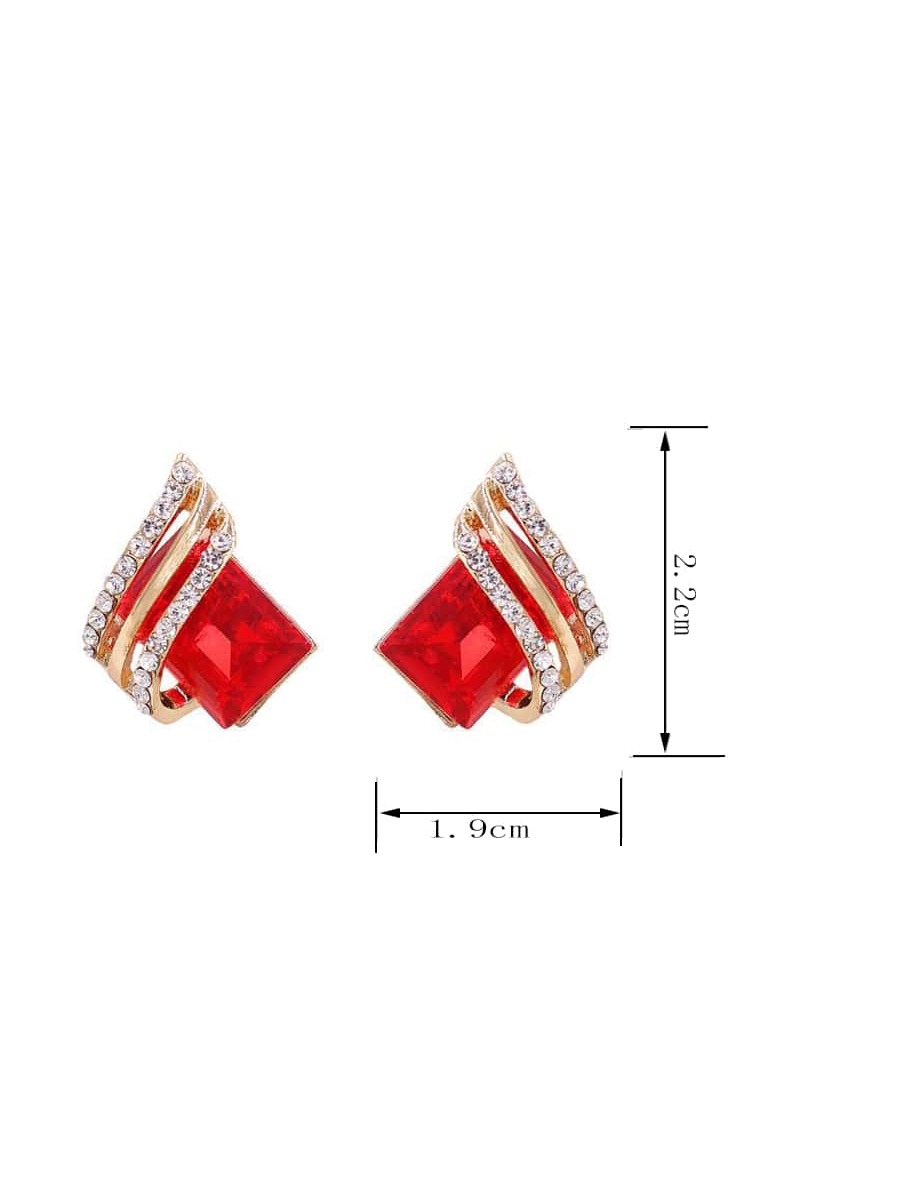 Women’s Elegant Rhinestone Earrings