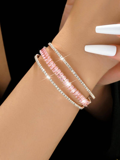 Elegant Rhinestone Bangle