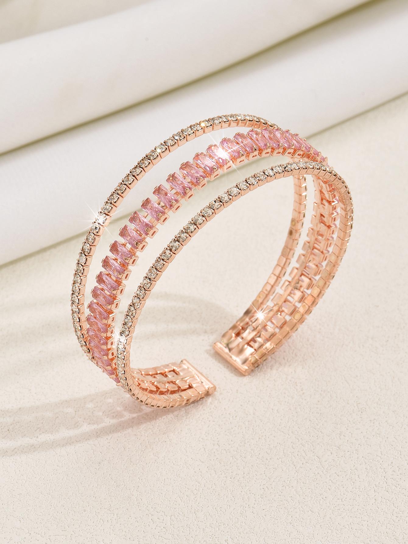 Elegant Rhinestone Bangle