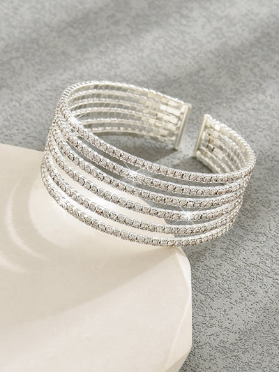 Elegant Rhinestone Bangle