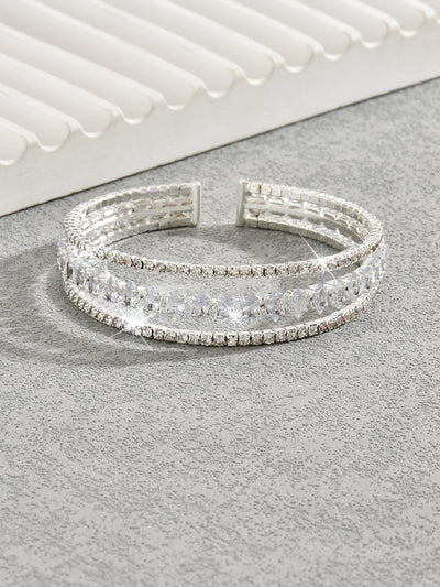 Elegant Rhinestone Bangle