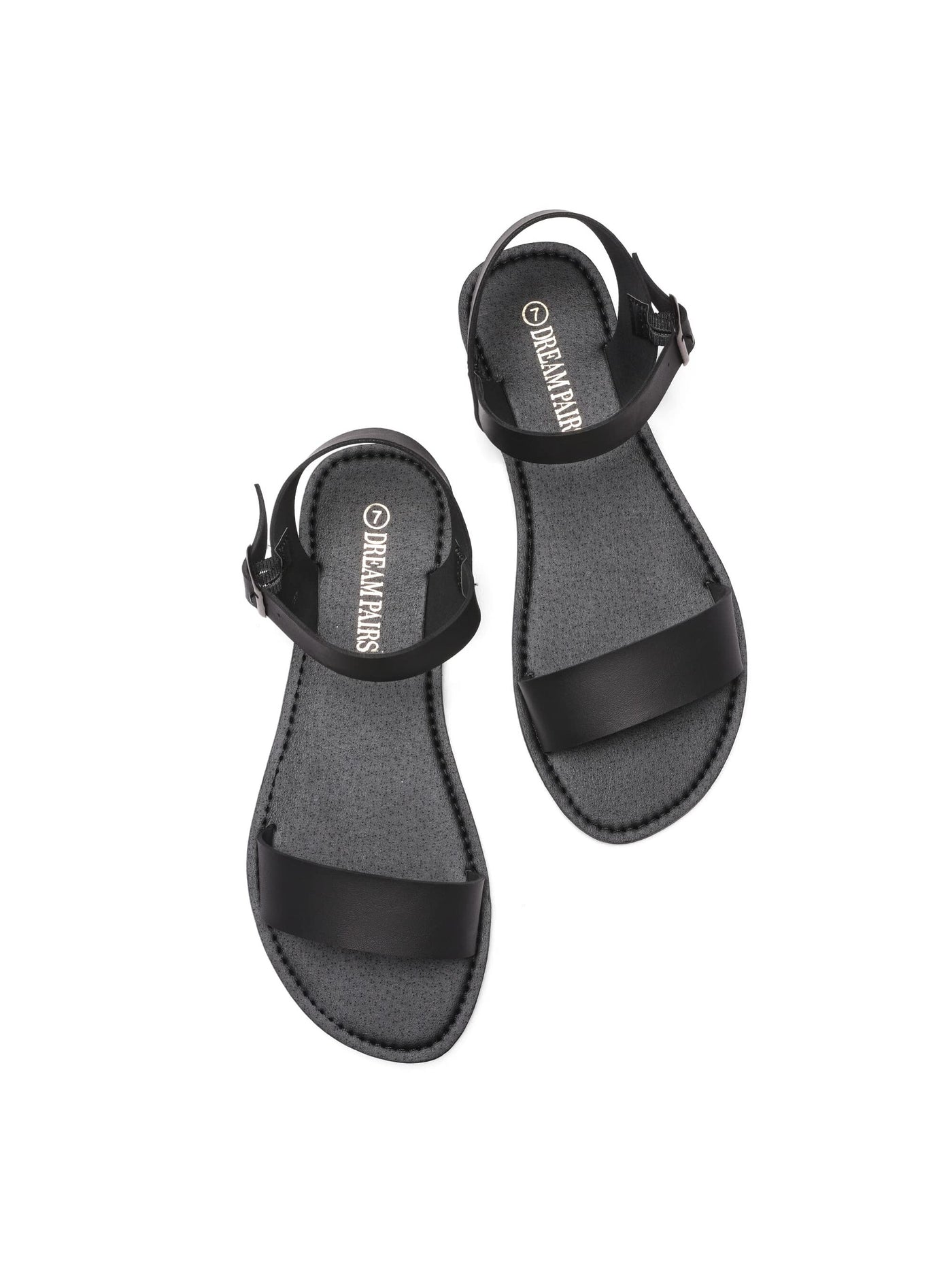 Stylish & Comfy: Women's Cute Open-Toe Ankle Strap Sandals - Perfect for Summer!