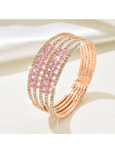 Elegant Rhinestone Bangle