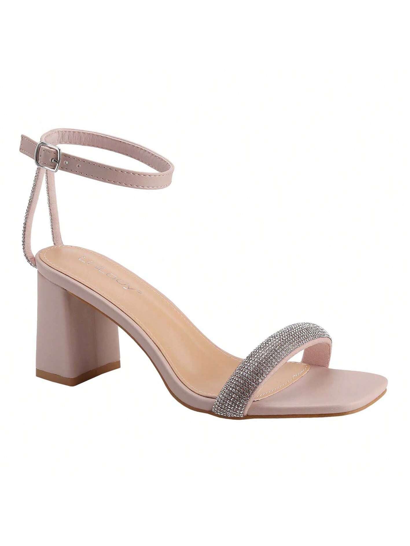 "Chic Chunky Heels with Ankle Strap - Perfect for Any Occasion"