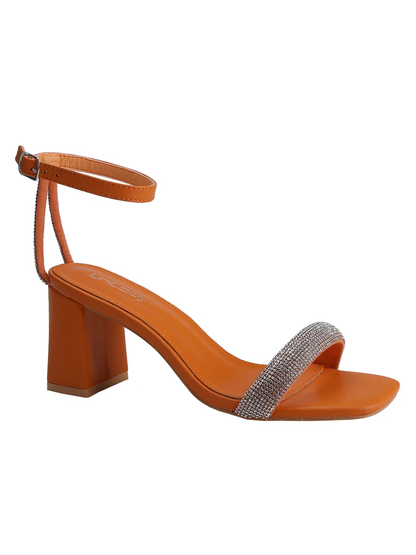 "Chic Chunky Heels with Ankle Strap - Perfect for Any Occasion"