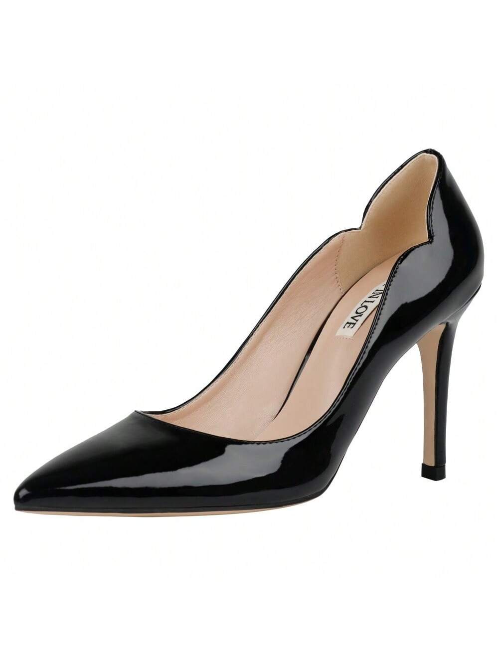 Elegant Ankle v-cut design 3.5 in High Stiletto Heel Pumps