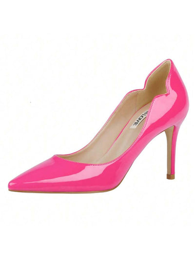 Elegant Ankle v-cut design 3.5 in High Stiletto Heel Pumps