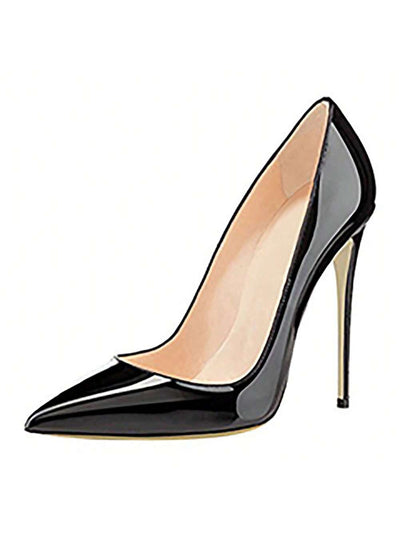 Elegant Patent Pointed Toe Sexy Stiletto High Heel Pumps