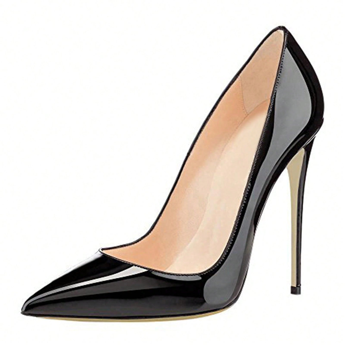 Elegant Patent Pointed Toe Sexy Stiletto High Heel Pumps