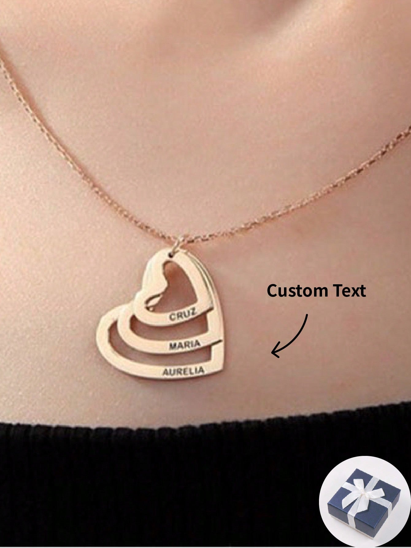 Personalized Heart-Shaped Name Necklace: The Perfect Gift for Any Occasion