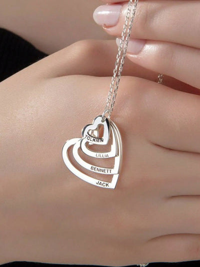 Personalized Heart-Shaped Name Necklace: The Perfect Gift for Any Occasion