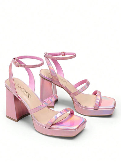 Fashionable Rhinestone Platform Sandals for Party-ready Feet