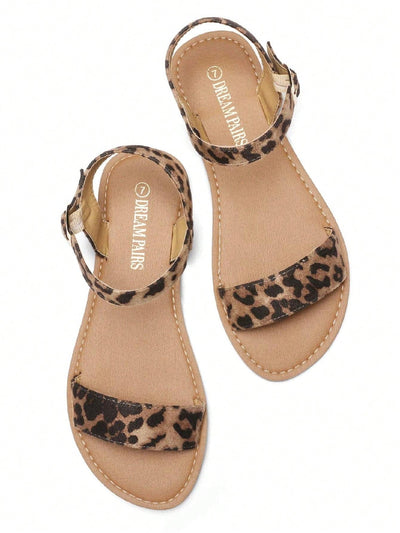 Stylish & Comfy: Women's Cute Open-Toe Ankle Strap Sandals - Perfect for Summer!