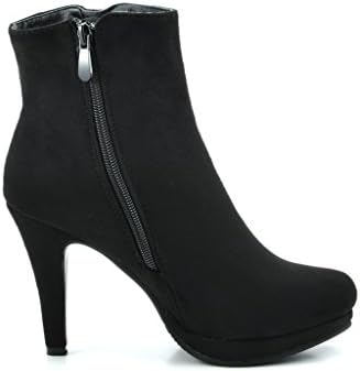 Sleek and Sultry: Women's High Heel Platform Ankle Booties