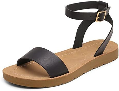 Ankle Strap Buckle Sandals - Stylish Comfort for Every Step!