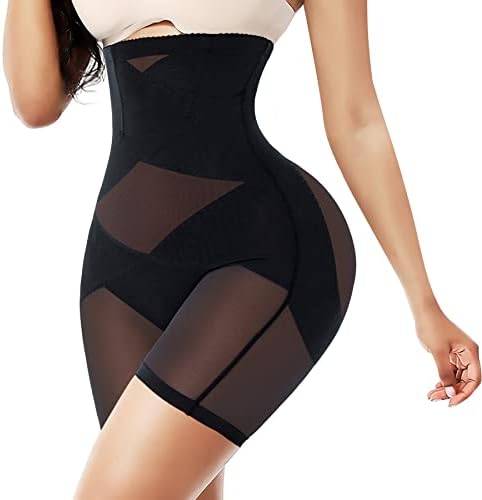 High Waist Tummy Control Shapewear: Seamless Women's Body Shaper and Butt Lifter Shorts Undergarment