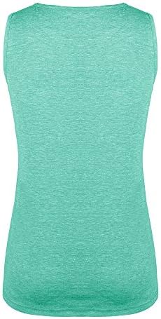 Twist Knot Tank Tops - Casual Sleeveless Flowy Tunics