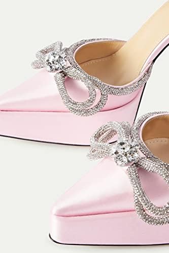 Pointed Rhinestone Platform - Ultimate Glamour for Every Fashionista