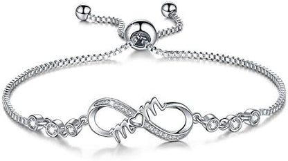 Infinity Heartbeat Adjustable Bracelets - Jewelry Gift | Express Your Love this Valentine's Day!