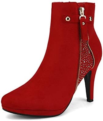 Sleek and Sultry: Women's High Heel Platform Ankle Booties